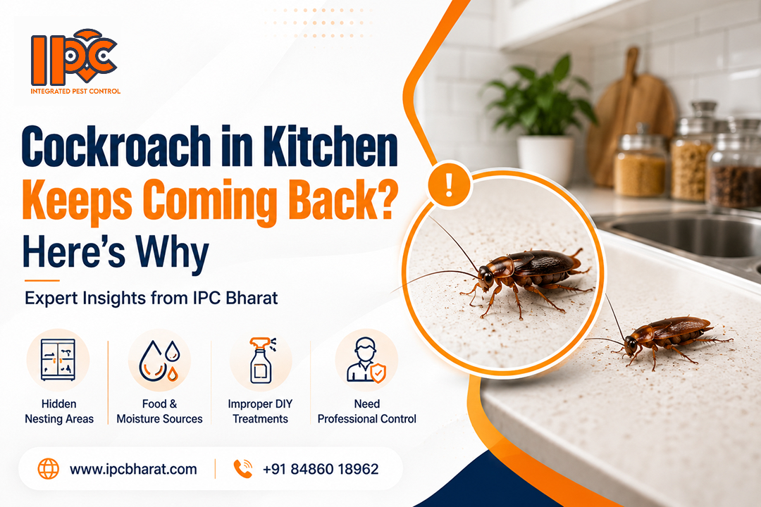 Cockroach in Kitchen Keeps Coming Back? Here's Why | IPC Bharat